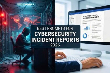 A Soc Analyst Using The Best Prompts For Cybersecurity Incident Reports To Generate An Automated Executive Summary.