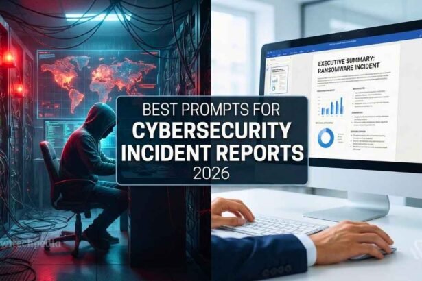 A Soc Analyst Using The Best Prompts For Cybersecurity Incident Reports To Generate An Automated Executive Summary.
