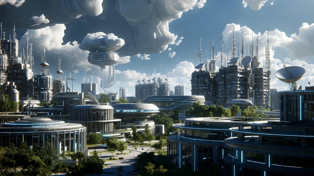 Futuristic Ai Concept Highlighting Future Trends In Machine Learning And Deep Learning