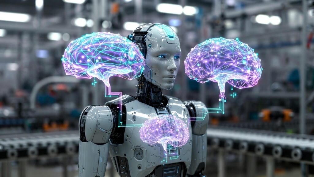 Infographic Of Generative Ai Powering Robotics In 2026.