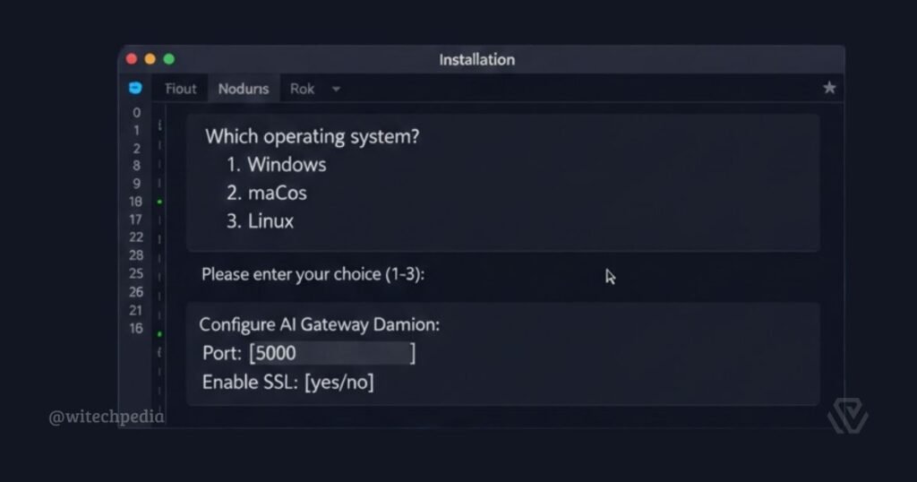 OpenClaw onboarding wizard for AI gateway daemon installation