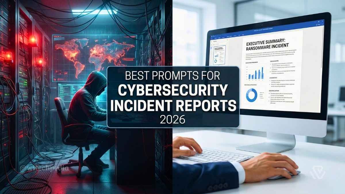 A SOC analyst using the best prompts for cybersecurity incident reports to generate an automated executive summary.