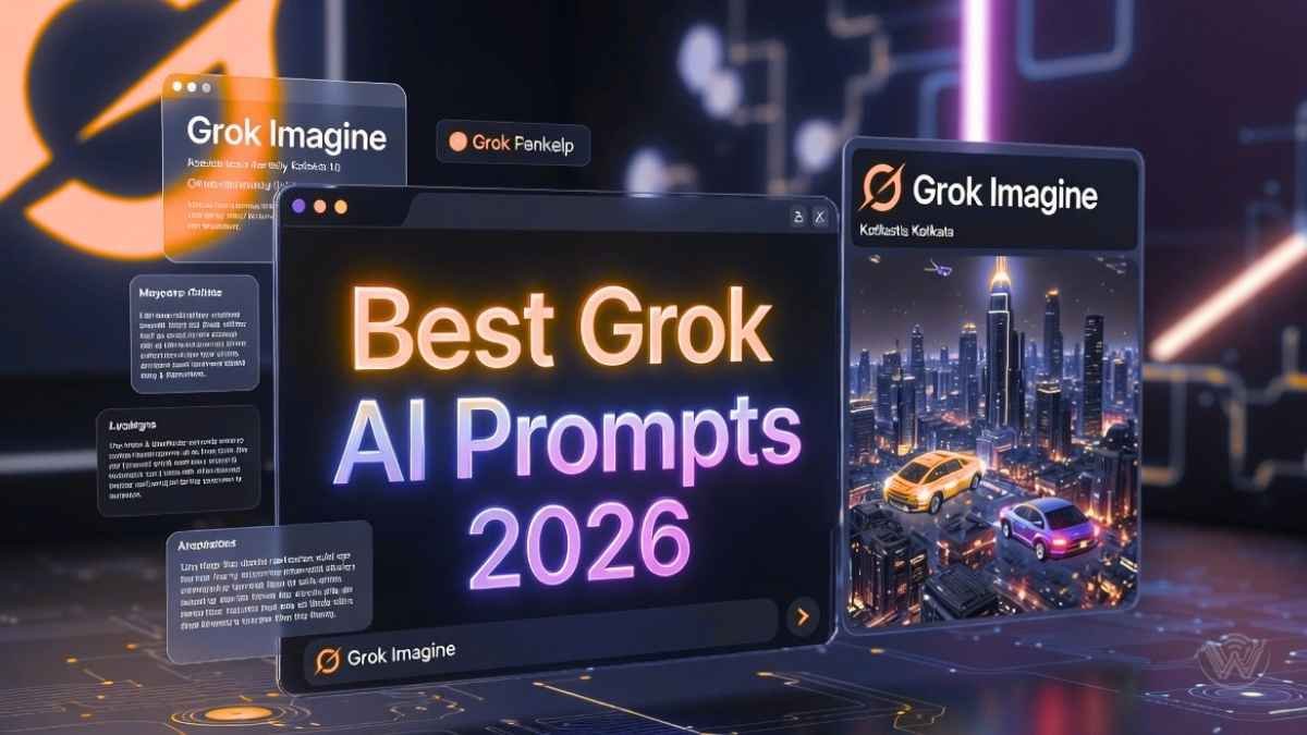 Best Grok AI prompts examples and Grok Imagine interface 2026