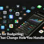 Best app for budgeting in 2026 — hero banner showing a smartphone finance dashboard.
